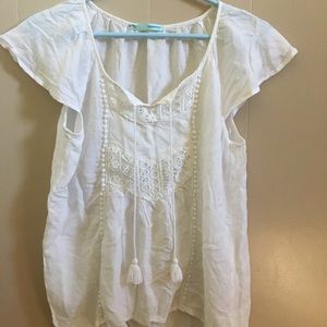 White Picnic Top